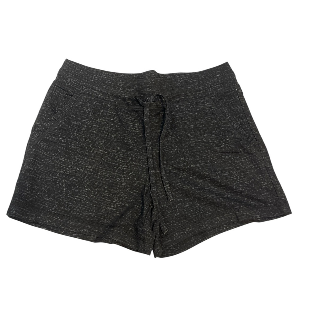 32 Degrees Black Athletic Shorts with Elastic Waistband and Drawstring